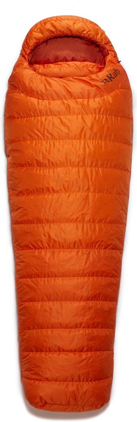 RAB Ascent 300 Long – Dons Slaapzak – Wide Mummy – Lichtgewicht van Merkloos