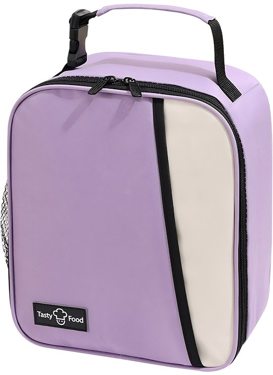 Rainbecom - Koeltassen – Lunchtas – 26.5x22x12 cm - 7 Liter - Paars - Isolatie - 300D Kationisch Polyester - Handvat Riem - Koeltas - Lunch Bag - Geïsoleerde Koeltas - Picknicktas van Rainbecom