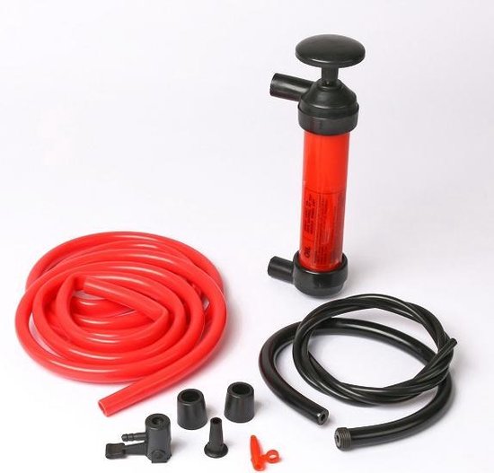 Rapid Transfer Overhevelingspomp Set - Sifon Pomp - Hevelpomp Brandstof - Vacuumpomp Handpomp van Merkloos