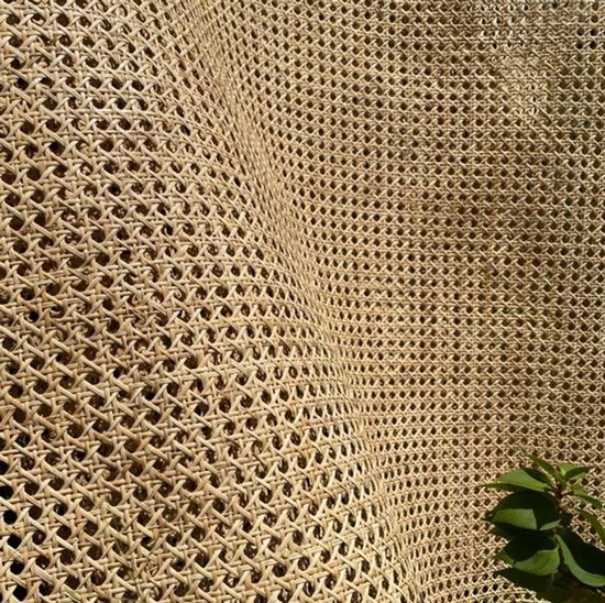 Rattan Webbing Roll - Natuurlijk Rotan - Meubels Repareren - Hoge Taaiheid - 45 x 250 cm - Naturel