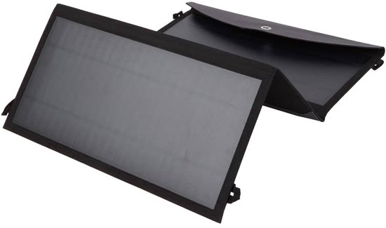 Re-Load power zonnepaneel 3 opvouwbare zonnepanelen met usb-a en usb-C poort waterbestendig - ideaal voor op reis of tijdens kamperen, geschikt voor het opladen van mobiele apparaten