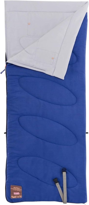 Rechthoekige Slaapzak - Kampeerzak - Zomer Kamperen - Lichtgewicht Ontwerp - 165 cm - Blauw