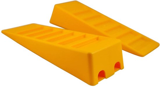 Recofix Leveller, oprijblok voor camper en caravan geel 2 stuks van ProPlus