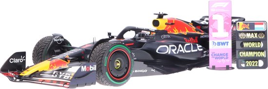 Red Bull Racing RB18 Spark Modelauto 1:12 2022 Max Verstappen Oracle Red Bull Racing 12S034 van Red Bull