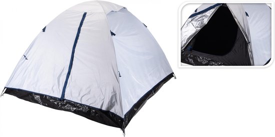 Redcliffs 2 Persoons Kampeertent 200 X 190 X 120 Cm Wit 1 Stuk