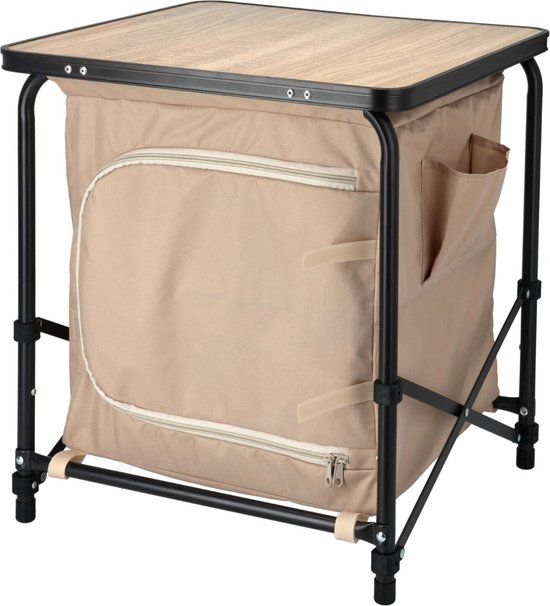 Redcliffs campingkast met tafelblad - Bruin van Redcliffs