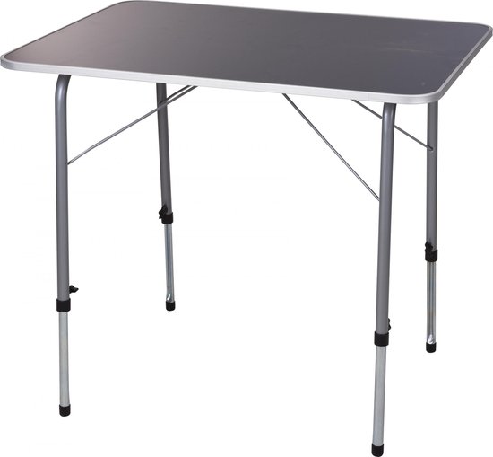 Redcliffs campingtafel - 80 x 60 cm - Grijs van Merkloos