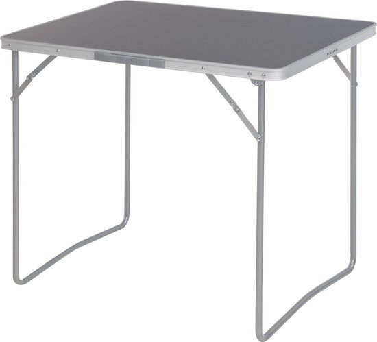 Redcliffs inklapbare campingtafel 80 x 60 cm - Grijs van Redcliffs