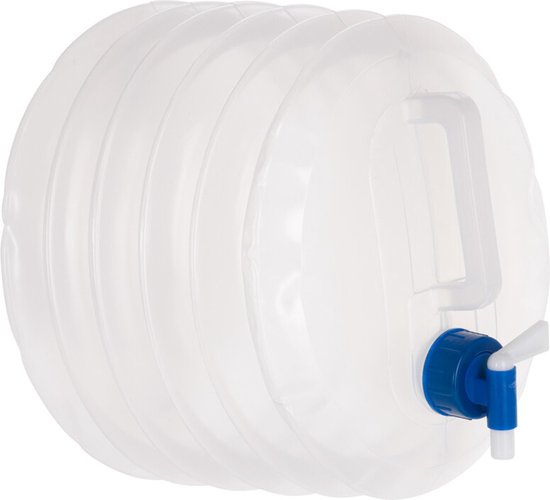 Redcliffs jerrycan/watertank met kraan - opvouwbaar - 10 liter - outdoor/kamperen van Redcliffs