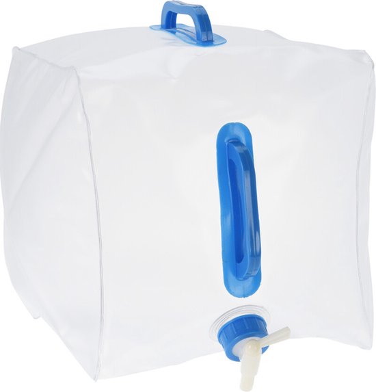 Redcliffs jerrycan/watertank met kraan - opvouwbaar - 20 liter - outdoor/kamperen van Redcliffs