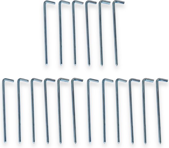 Redcliffs Outdoor Gear Tentharingen Extra Dik - Tentaccessoires - 18 Stuks - 23cm - Versterkt van Redcliffs
