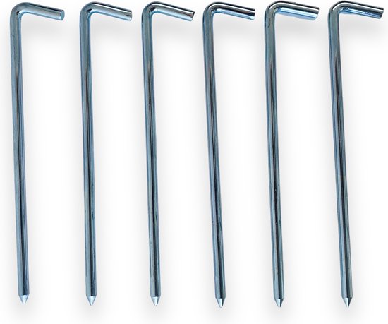 Redcliffs Outdoor Gear Tentharingen Extra Dik - Tentaccessoires - 6 Stuks - 23cm - Versterkt van Redcliffs