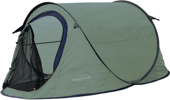 Redcliffs Pop-up tent - 2 personen - strandtent met UV-bescherming 50 van Merkloos