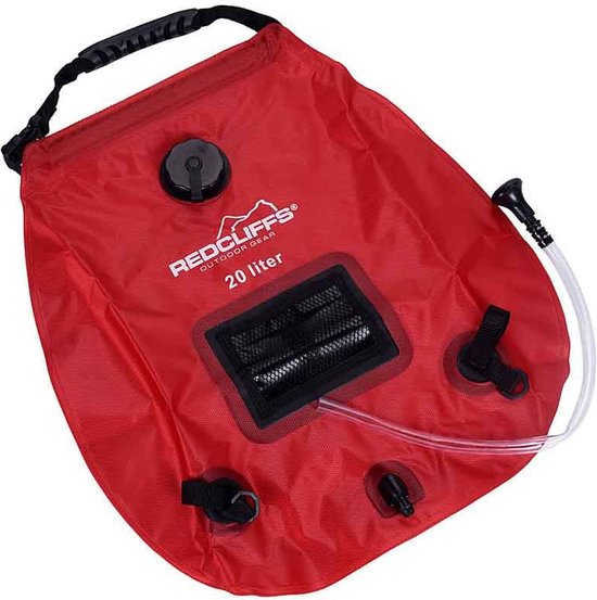 Redcliffs Solar Opvouwbare Douchezak 20 Liter | Camping Douche van Redcliffs