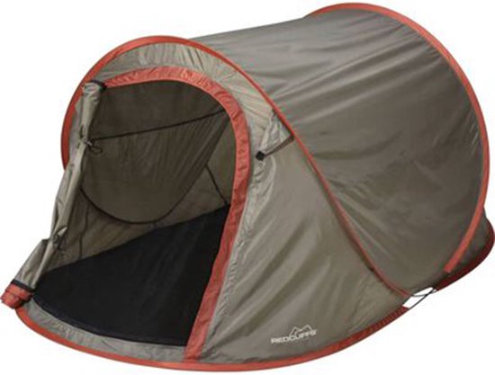 Redcliffs-Tent-voor-1/2-personen-pop-up-220x120x95-cm-bruin van Redcliffs