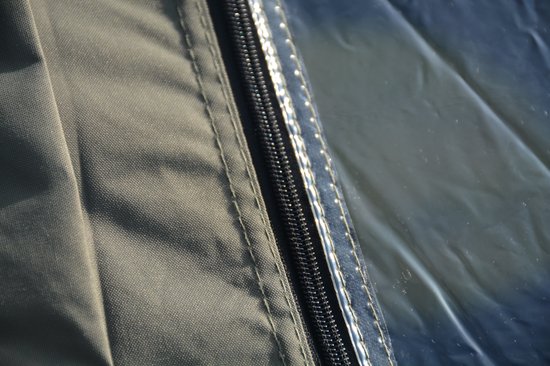 REDOM Opblaasbare Kampeertent - Met Kacheldoorvoer - Snelle Opzet In 5 Minuten - Polyester - Legergroen - Voor 4-6 Personen van Merkloos