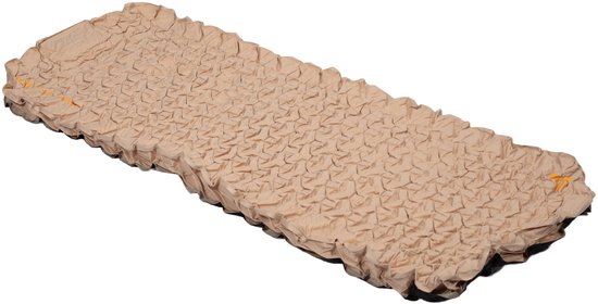 Redwood - 1 Persoons Slaapmat - Dreamline 10 Plus Slaapmat Met Pomp - Beige