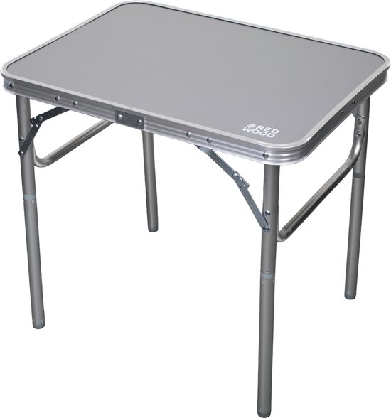 Redwood - Campingtafel - Aluminium Campingtafel Compact - Grijs