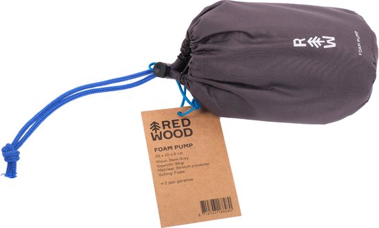 Redwood - Luchtbedpomp - Handpomp Foam - Zwart van Merkloos