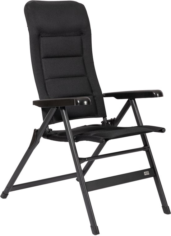 Redwood Sequoia Comfort Stoel M - Camping standenstoel opvouwbaar - Zwart van Redwood