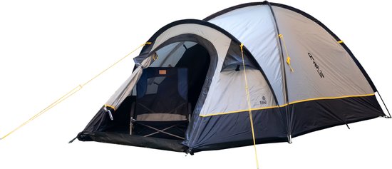 Redwood - Trekkerstent - Chestnut 190 Koepeltent - Grijs - B190 X L330 X H130 van Redwood