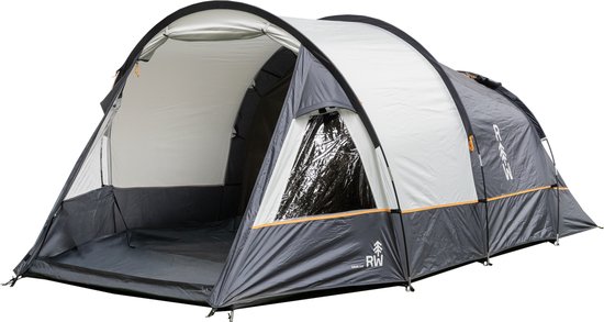 Redwood - Trekkerstent - Dawn 200 Tunneltent - Lichtgrijs - B200 X L400 X H140 van Redwood