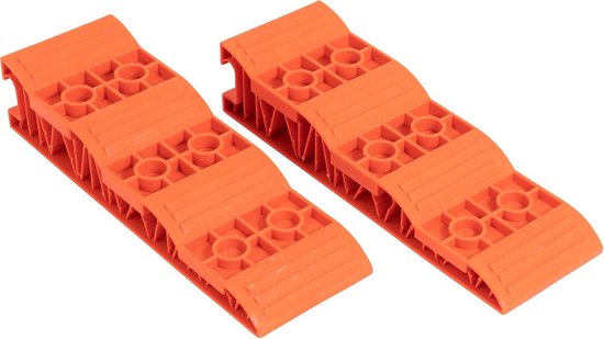 Redwood Wheel Ramp Oprijblok (2st) - Levellers - Rood van Redwood