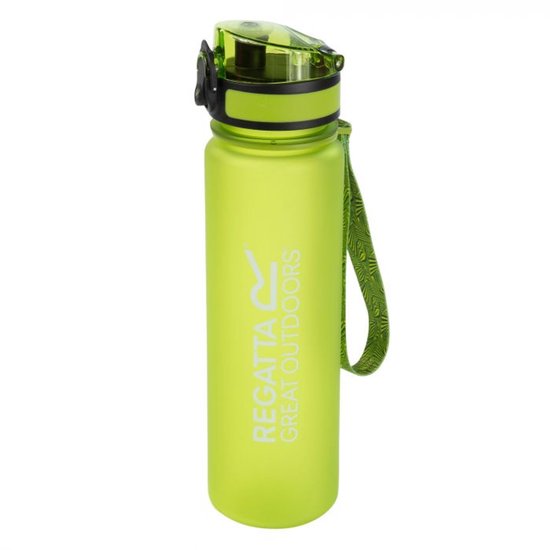 Regatta Tritan BPA-Vrije Flip Bottle Met Inhoudsmarkeringen 600Ml Groen van Merkloos
