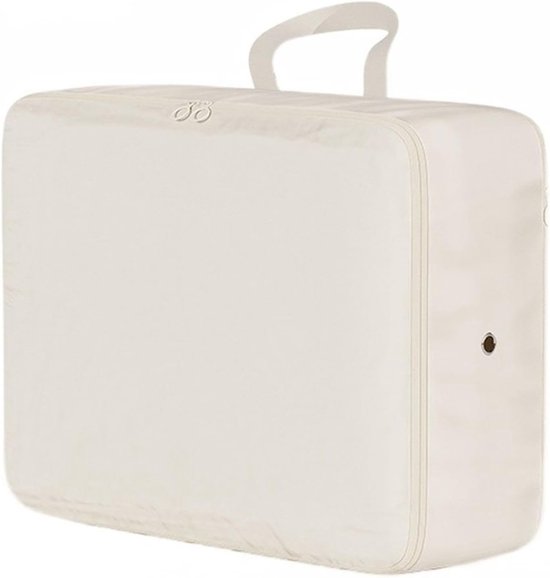 Reis Opbergzak - Kleding Organizer - Koffers Inpakken - Ruimtebesparend Ontwerp - Large Size - Beige