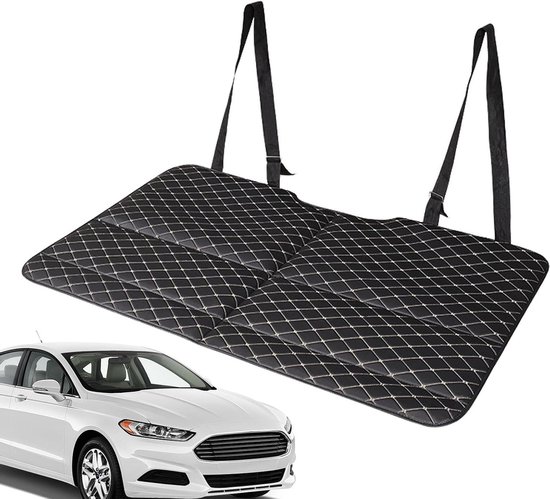 Reis Slaapbed - Auto Matras - Comfortabel Reizen - Opvouwbaar Ontwerp - 133 x 78 cm - Zwart