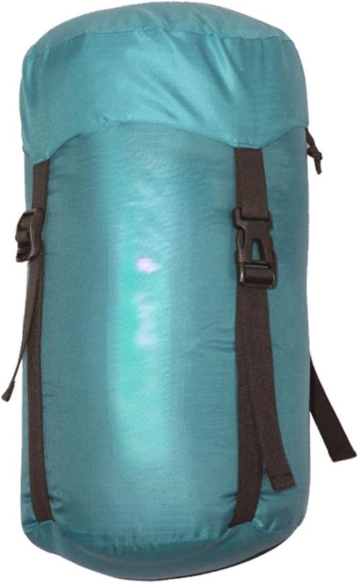 Reis Slaapzak - Microvezel Slaapzak - Kamperen en Reizen - Lichtgewicht en Compact - XXL Groen 29x50cm - Groen
