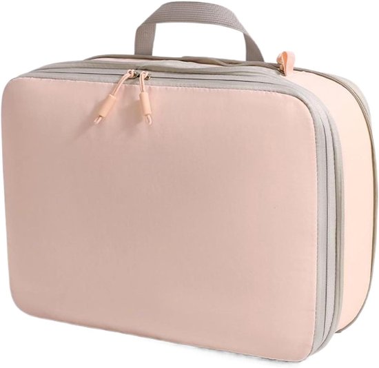 Reis Tassen - Vacuümzakken Koffer - Ruimte Besparen - Waterdicht Nylon - 40 x 30 cm - Roze