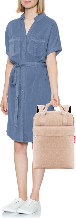 Reisenthel Allday Backpack M ISO Koeltas - Rugzak - 15L - Twist Coffee Beige van Reisenthel