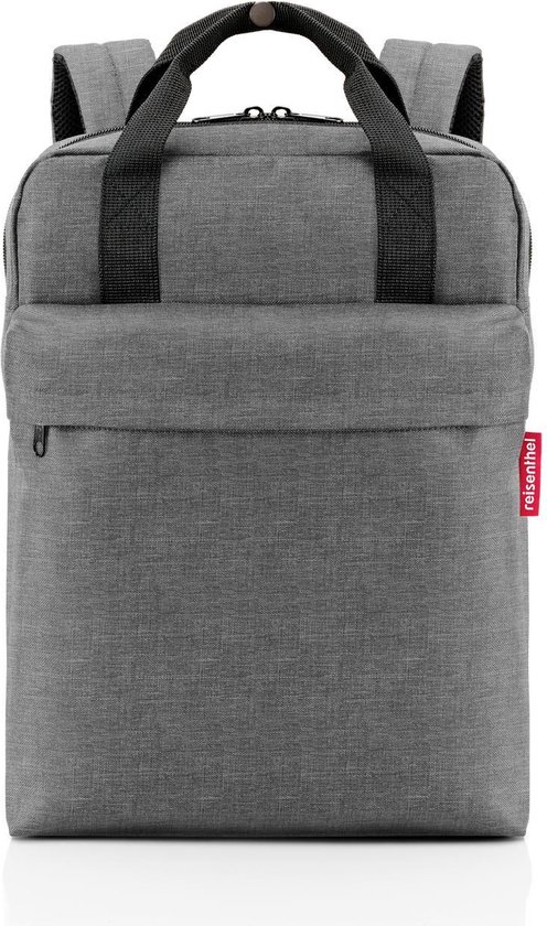 Reisenthel Allday Backpack M ISO Koeltas - Rugzak - 15L - Twist Silver Grijs van Reisenthel