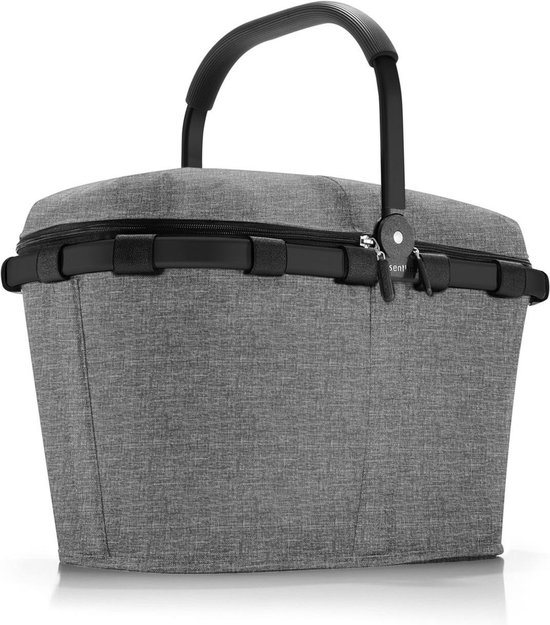 Reisenthel Carrybag Iso Boodschappenmand - Koeltas - 22L - Twist Silver Grijs van Reisenthel