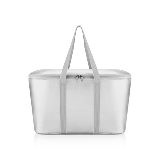 Reisenthel Coolerbag Koeltas - 20L - Silver Crackle Zilver van Merkloos