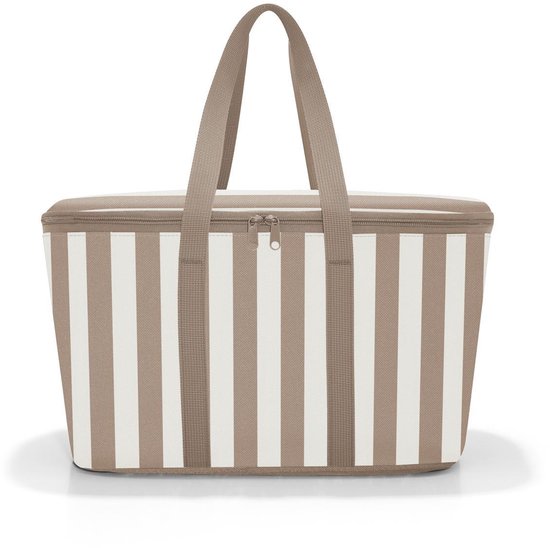Reisenthel Coolerbag Koeltas - 20L - Summerstripes Coffee Zand van Merkloos