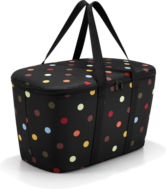 Reisenthel Coolerbag Koeltas - Polyester met aluminium voering - 20L - Dots Zwart van Reisenthel