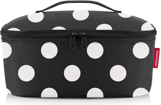 Reisenthel Coolerbag M Pocket Koeltas - 4,5L - Dots Wit van Reisenthel