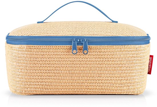 Reisenthel Coolerbag M Pocket Koeltas - 4,5L - Raffia Blauw van Reisenthel