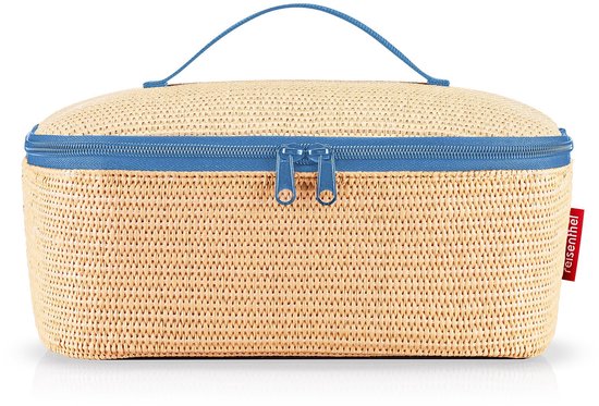 Reisenthel Coolerbag M Pocket Koeltas - 4,5L - Raffia Blauw van Reisenthel