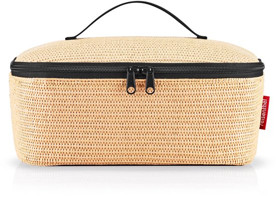Reisenthel Coolerbag M Pocket Koeltas - 4,5L - Raffia Zwart van Reisenthel