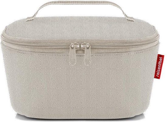 Reisenthel Coolerbag S Pocket Koeltas - 2,5L - Herringbone Zand van Reisenthel