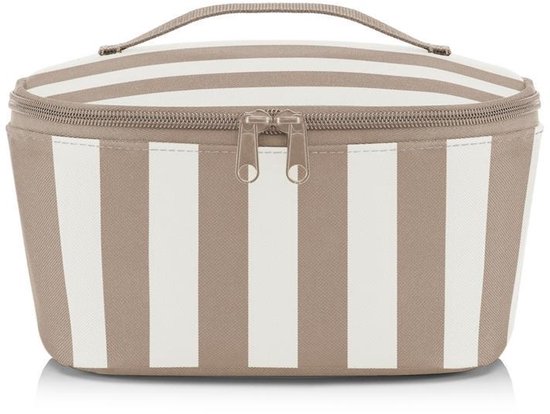 Reisenthel Coolerbag S Pocket Koeltas - 2,5L - Summerstripes Coffee Zand
