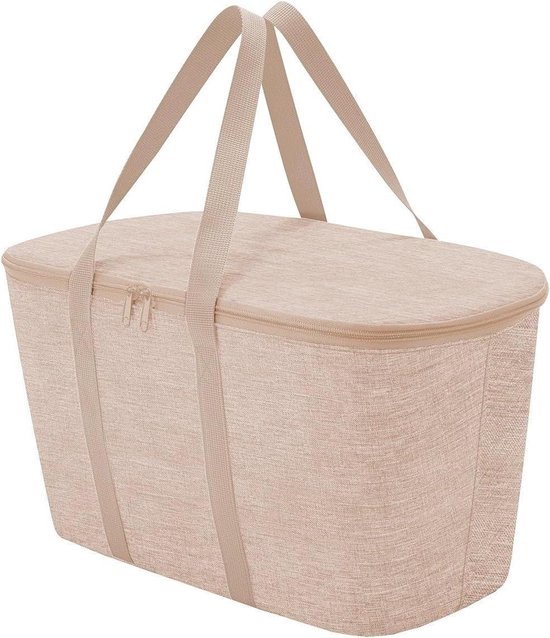 reisenthel Coolerbag Twist Coffee Koeltas van hoogwaardig polyesterweefsel, ideaal voor picknick, winkelen en onderweg