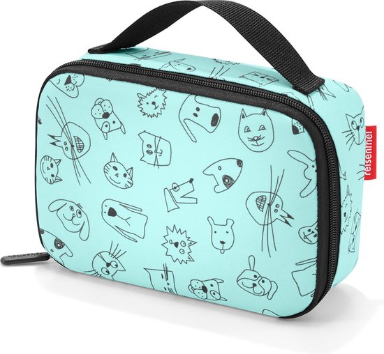 Reisenthel Thermocase Lunchbox - 1,5L - Cats&Dogs Mint van Reisenthel