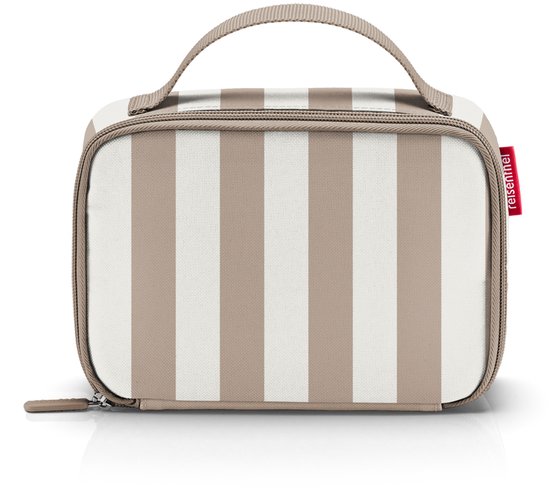 Reisenthel Thermocase Lunchbox - 1,5L - Summerstripes Coffee Zand van Merkloos