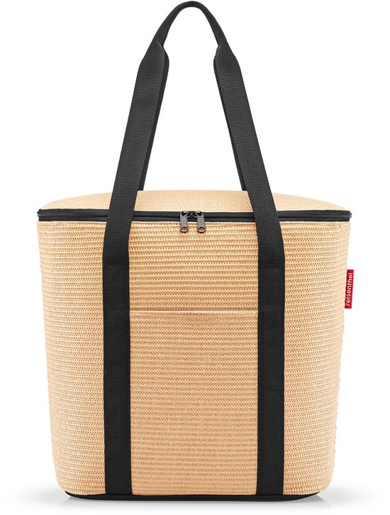 Reisenthel Thermoshopper Koeltas - 15L - Raffia Zwart van Reisenthel