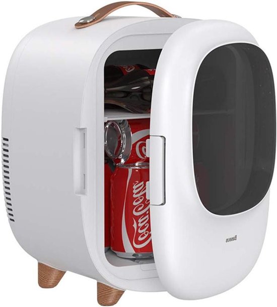 Reiskoelkast - Mini koelkast - Dranken koelen - Koelen en verwarmen - 8 liter - Rood