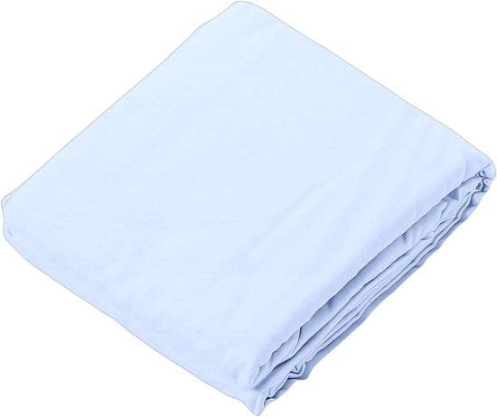 Reislakens Slaapzakvoering - Draagbaar Slaaplaken - Comfortabel Slapen - Geïntegreerde Kussensloop - 180 x 210 cm - Lichtblauw